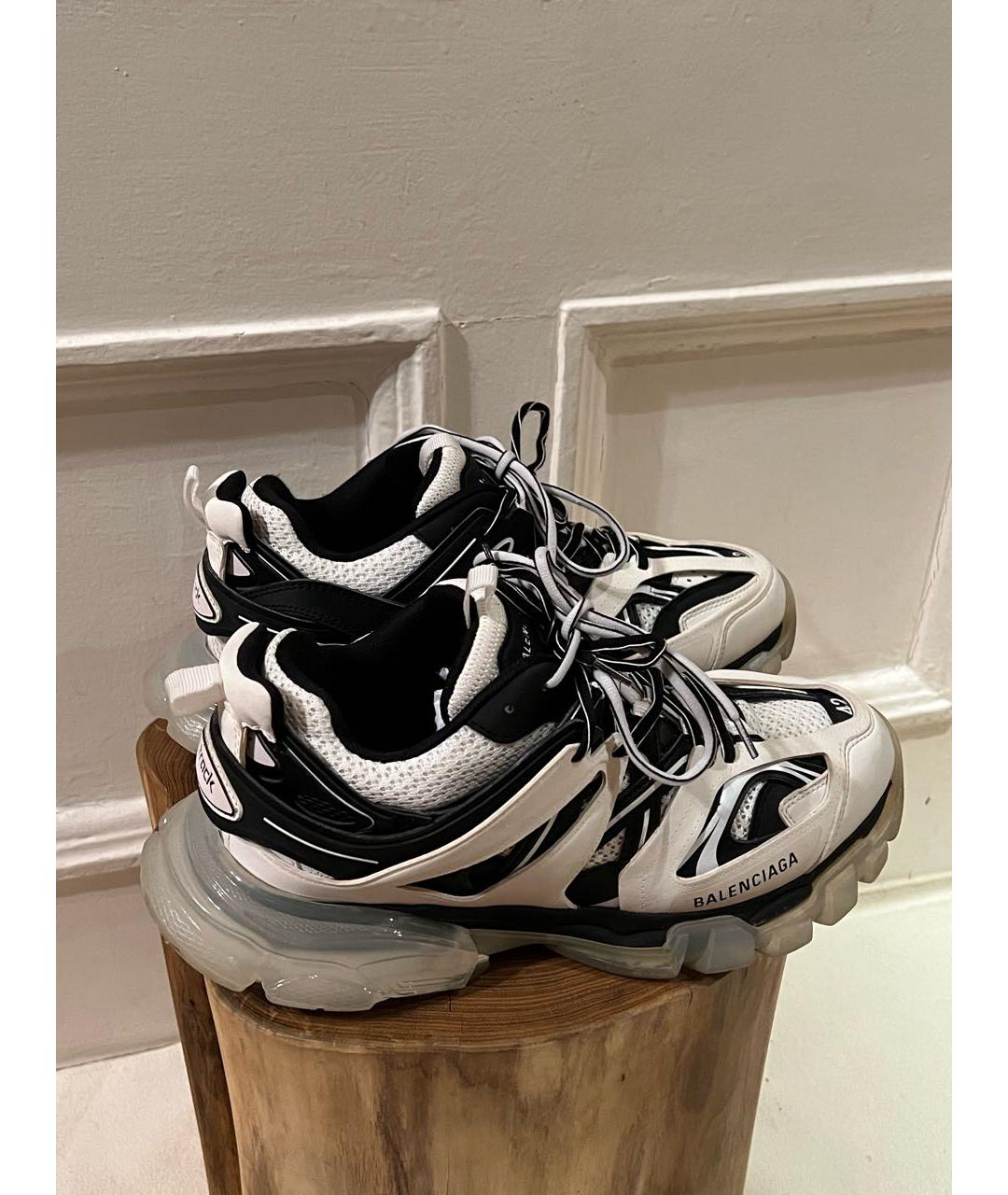 BALENCIAGA Белые низкие кроссовки / кеды, фото 6
