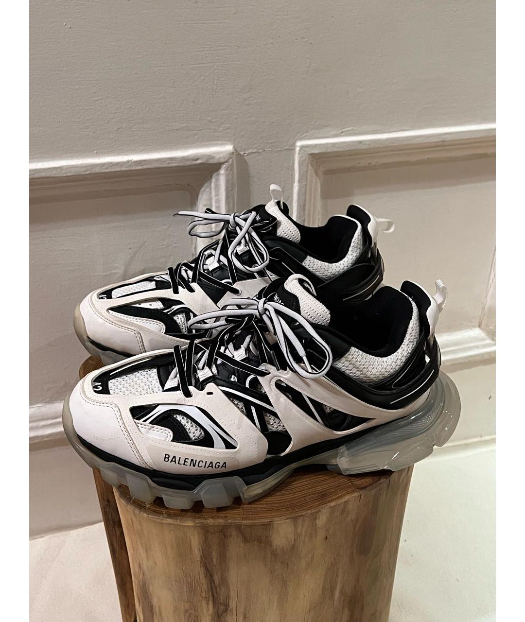 BALENCIAGA Белые низкие кроссовки / кеды, фото 2