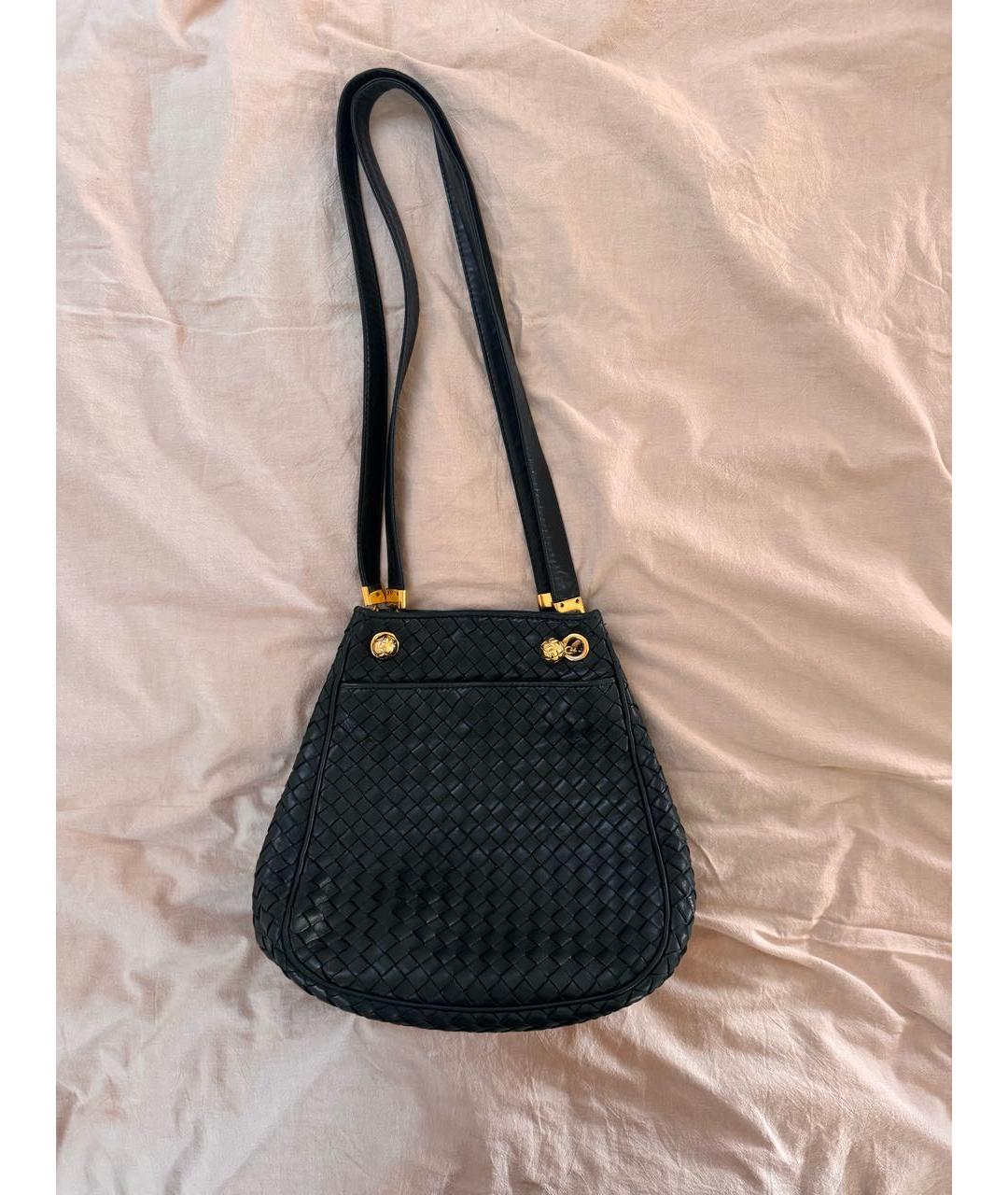 BOTTEGA VENETA Зеленая кожаная сумка через плечо, фото 9