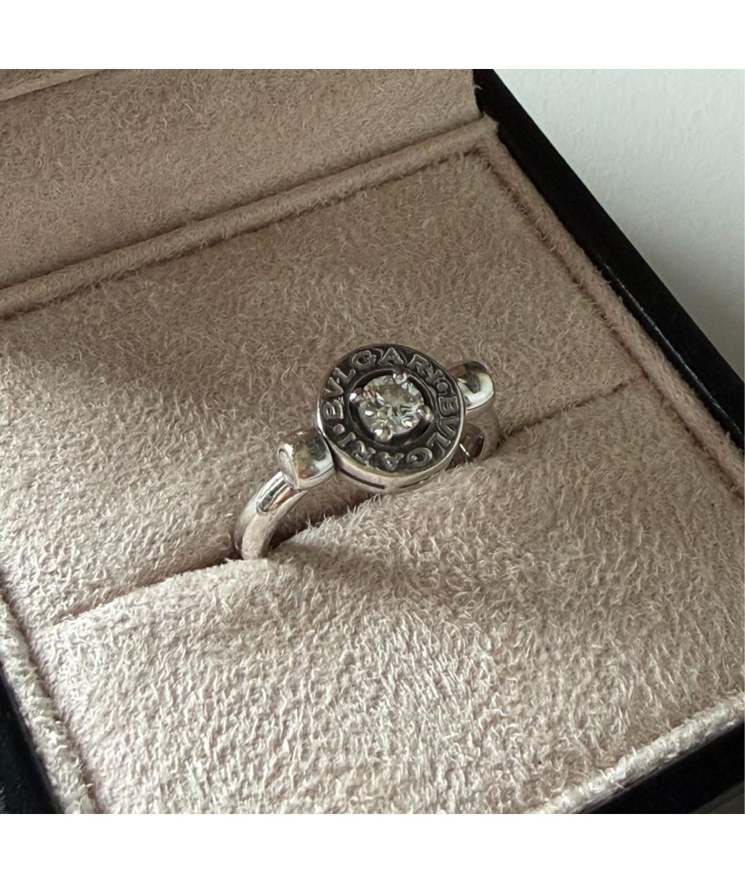 BVLGARI Белое кольцо из белого золота, фото 5