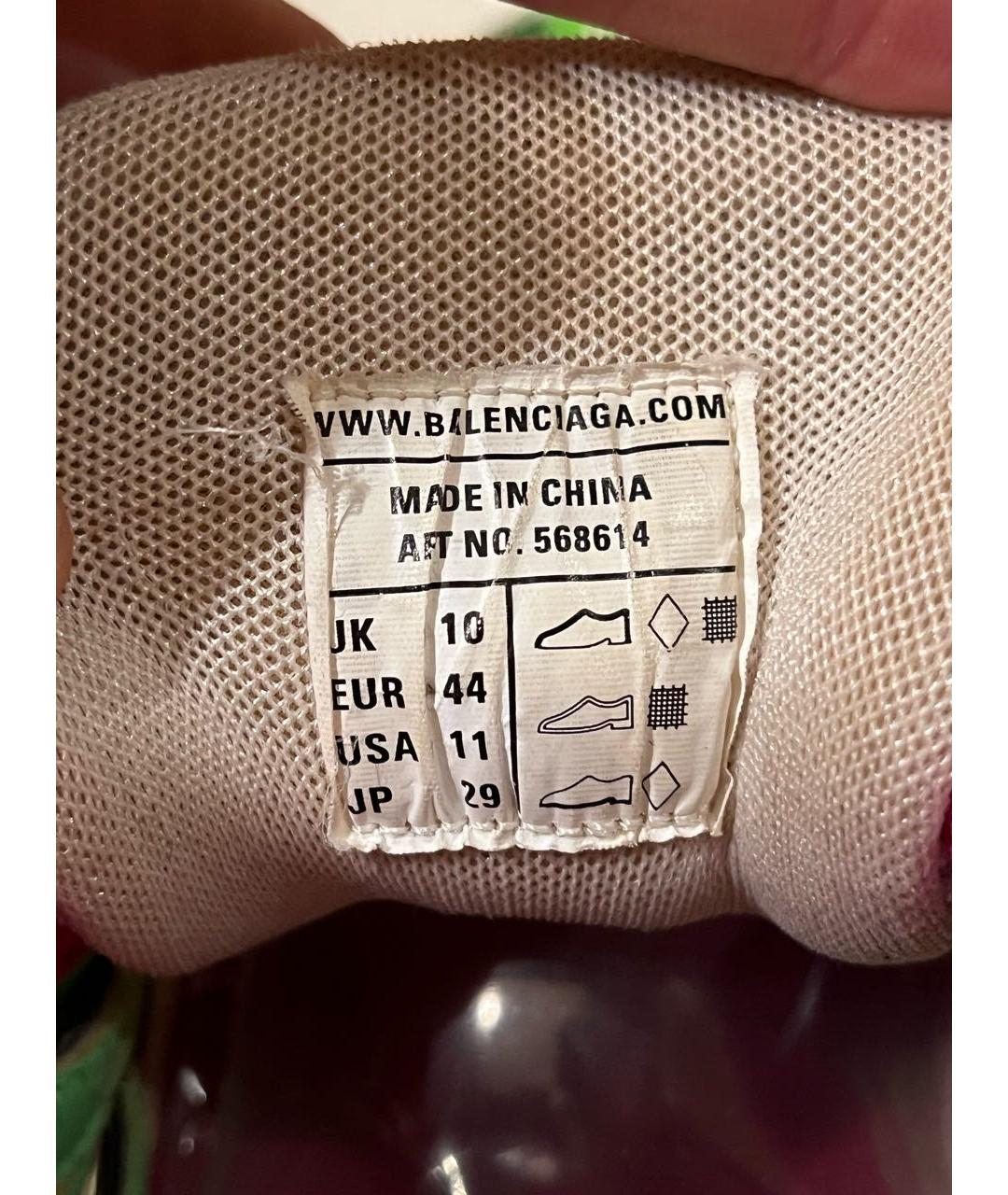 BALENCIAGA Мульти низкие кроссовки / кеды, фото 5