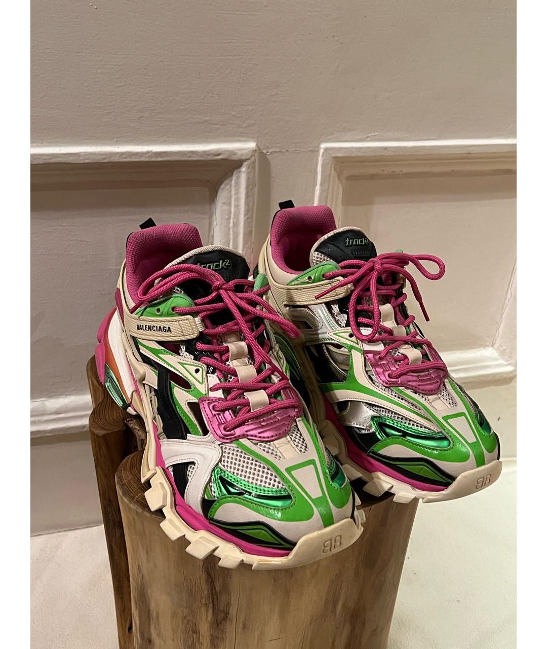 BALENCIAGA Мульти низкие кроссовки / кеды, фото 3