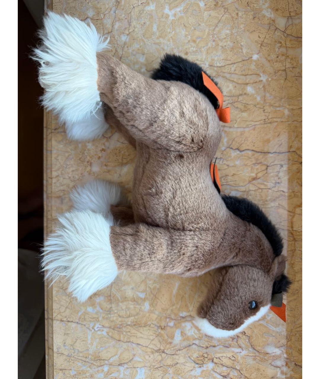 HERMES Коричневая игрушка, фото 2