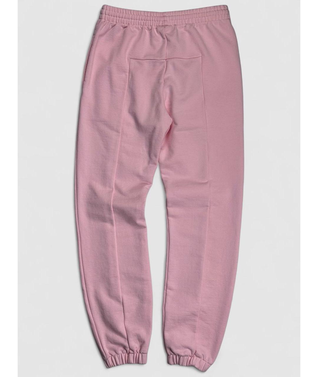 VETEMENTS Розовые хлопковые спортивные брюки и шорты, фото 2