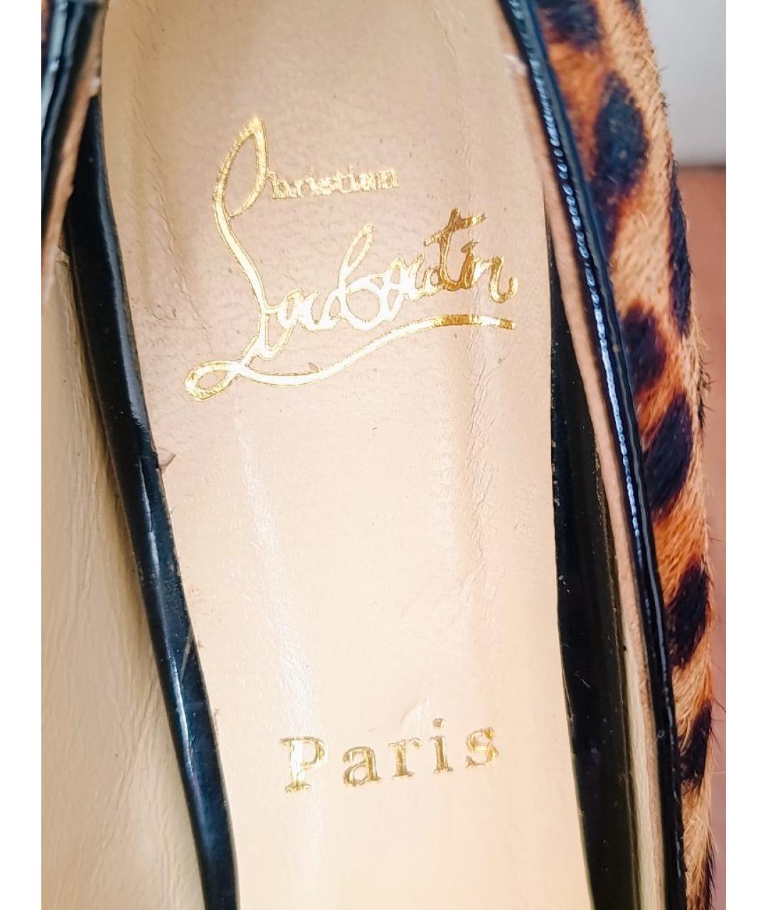 CHRISTIAN LOUBOUTIN Мульти туфли, фото 7