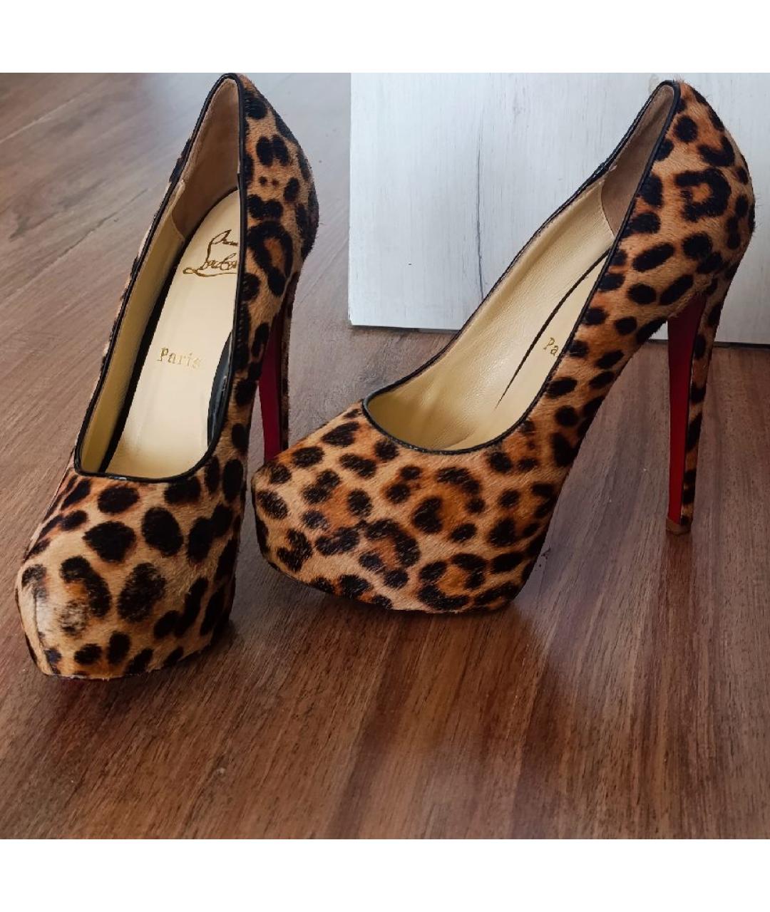 CHRISTIAN LOUBOUTIN Мульти туфли, фото 6