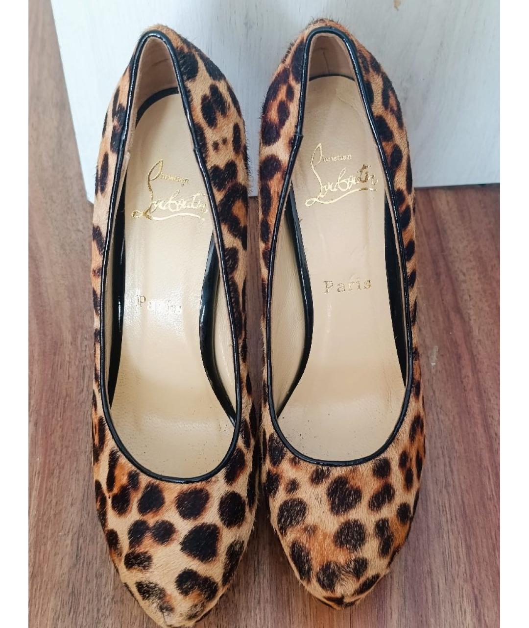 CHRISTIAN LOUBOUTIN Мульти туфли, фото 4