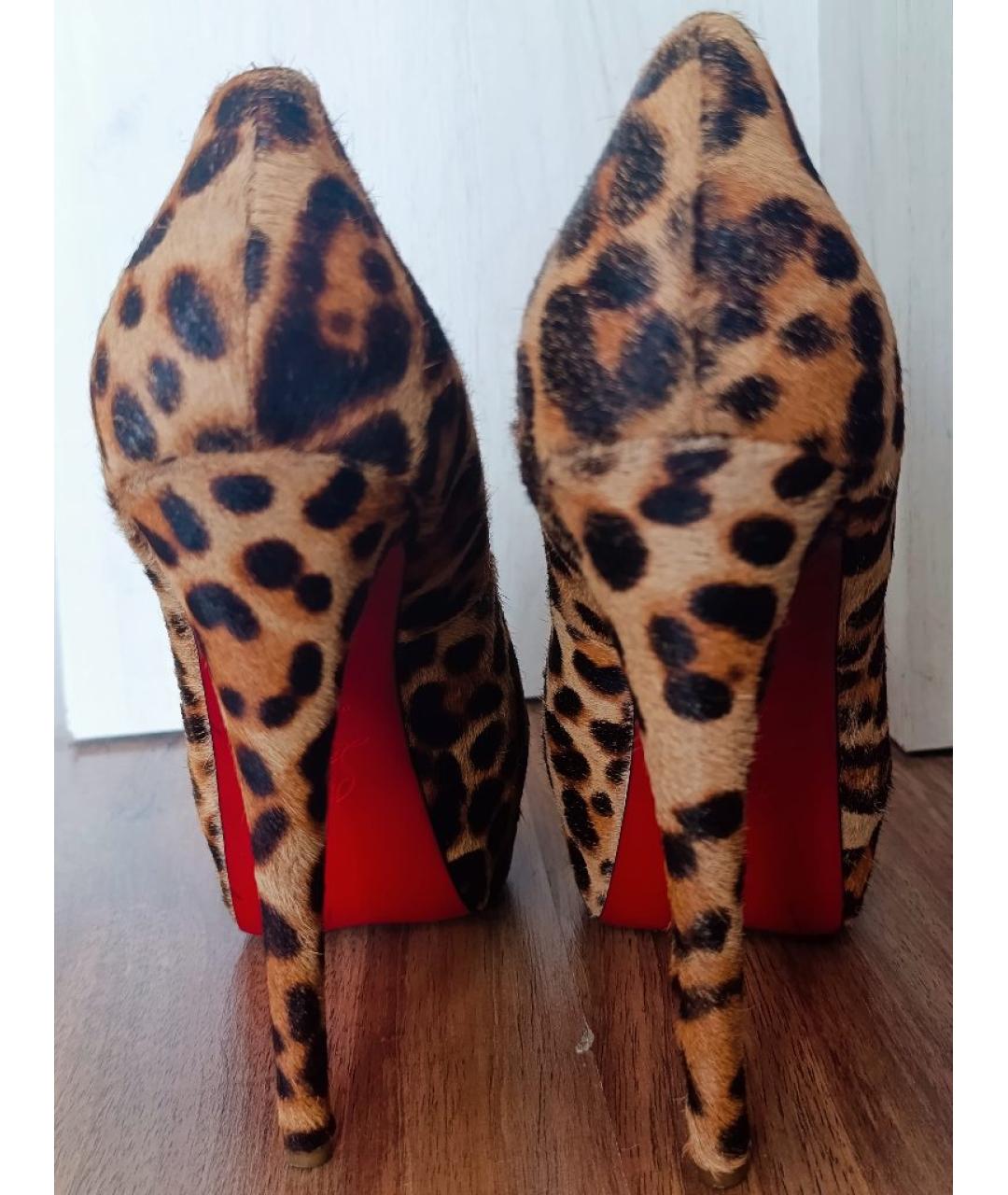 CHRISTIAN LOUBOUTIN Мульти туфли, фото 5