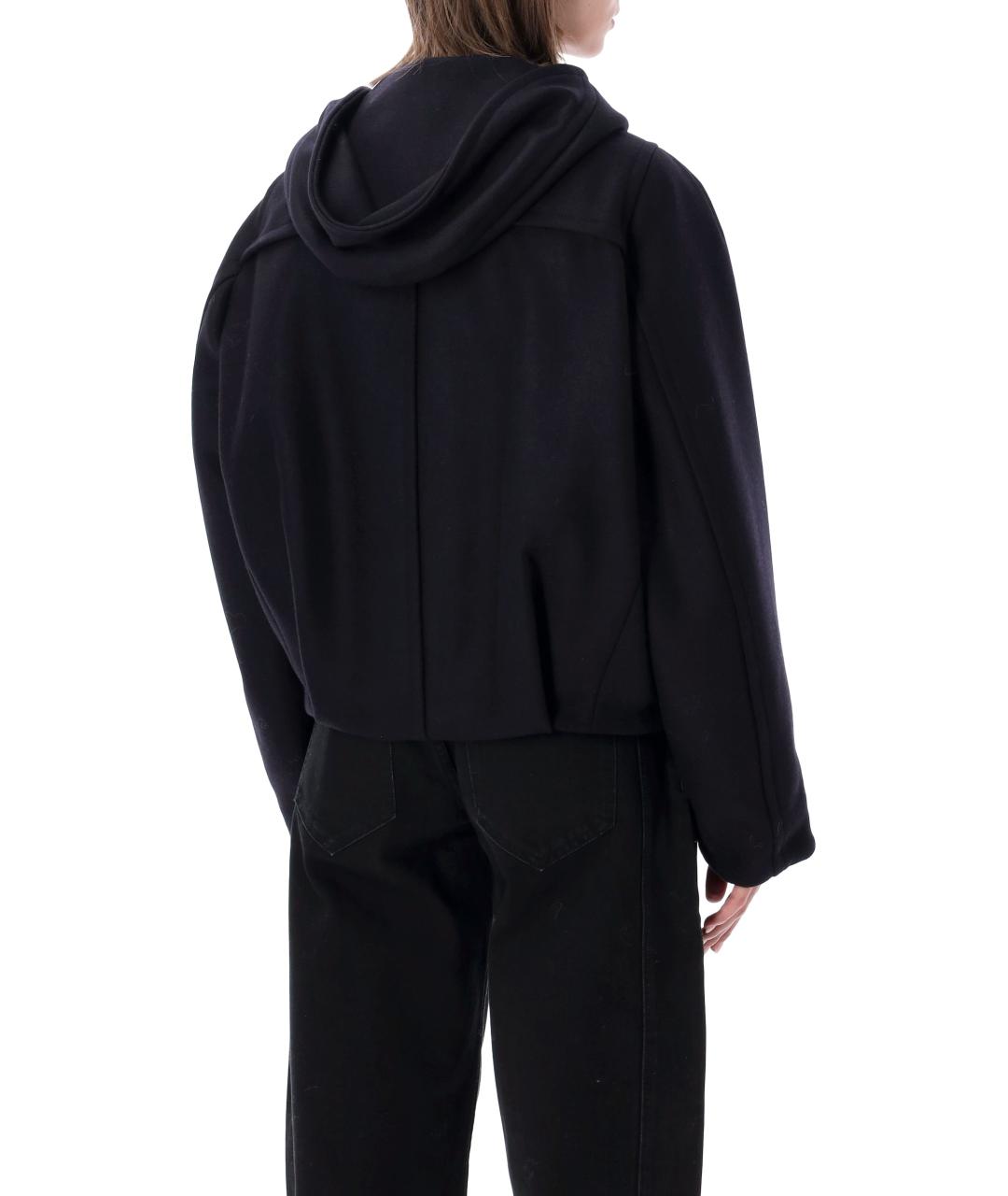 ISABEL MARANT Синее шерстяное пальто, фото 2