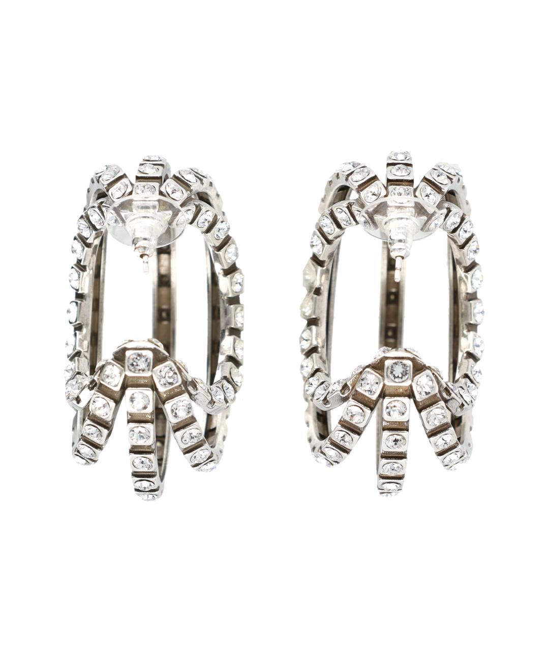 ISABEL MARANT Серебряные металлические серьги, фото 2