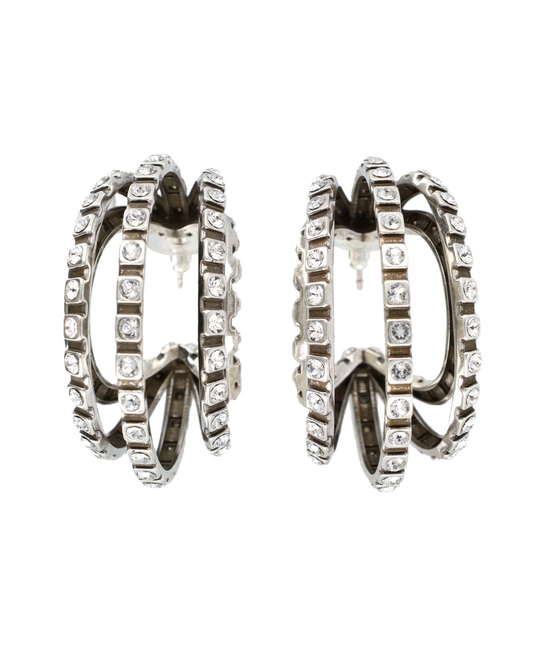 ISABEL MARANT Серебряные металлические серьги, фото 1