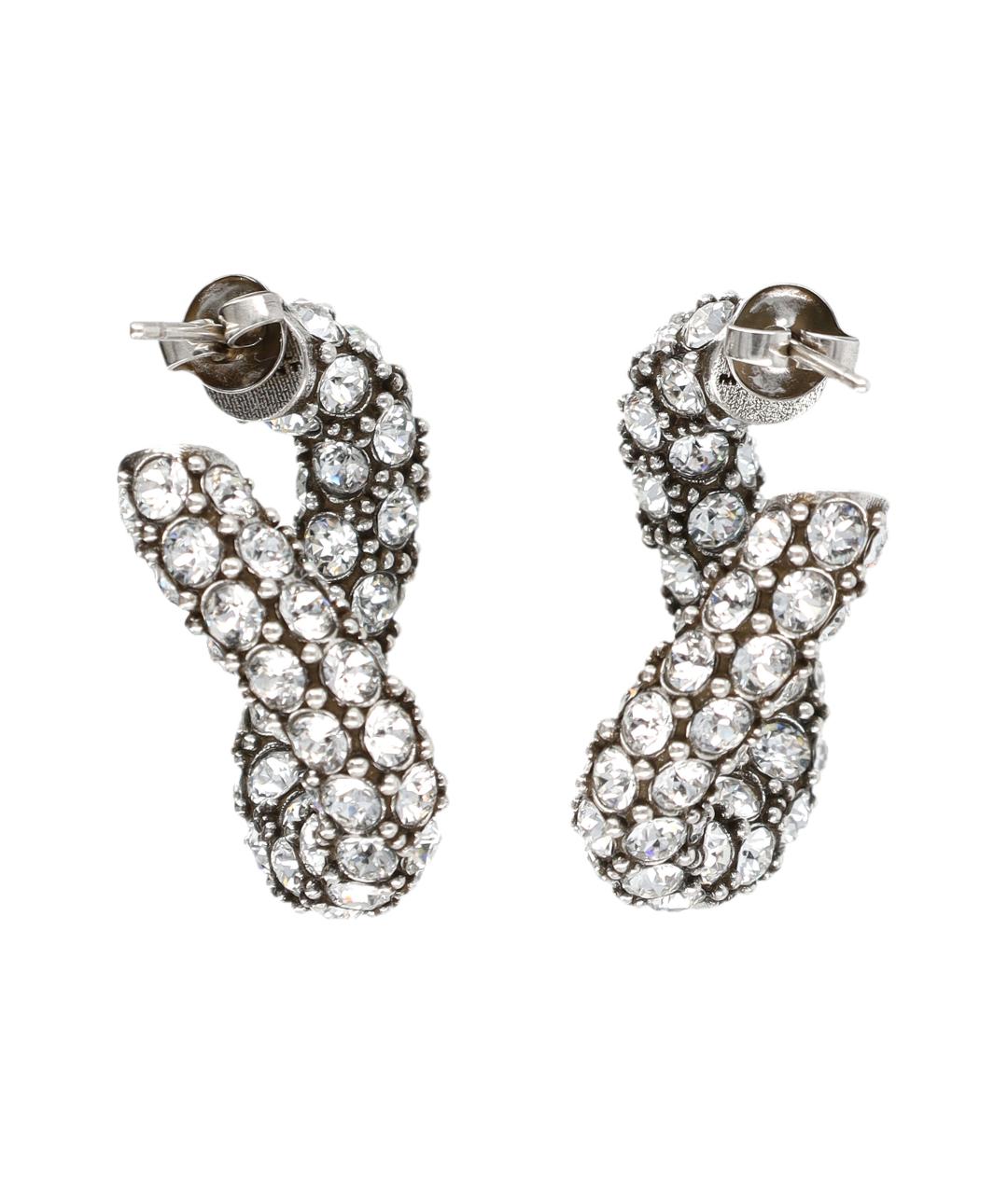 ISABEL MARANT Серебряные металлические серьги, фото 2