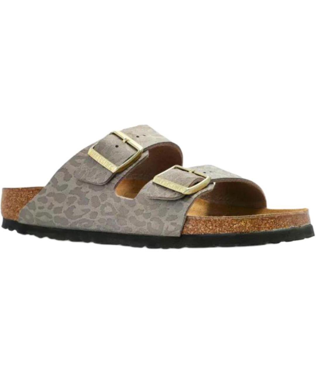 BIRKENSTOCK Серые сандалии, фото 3
