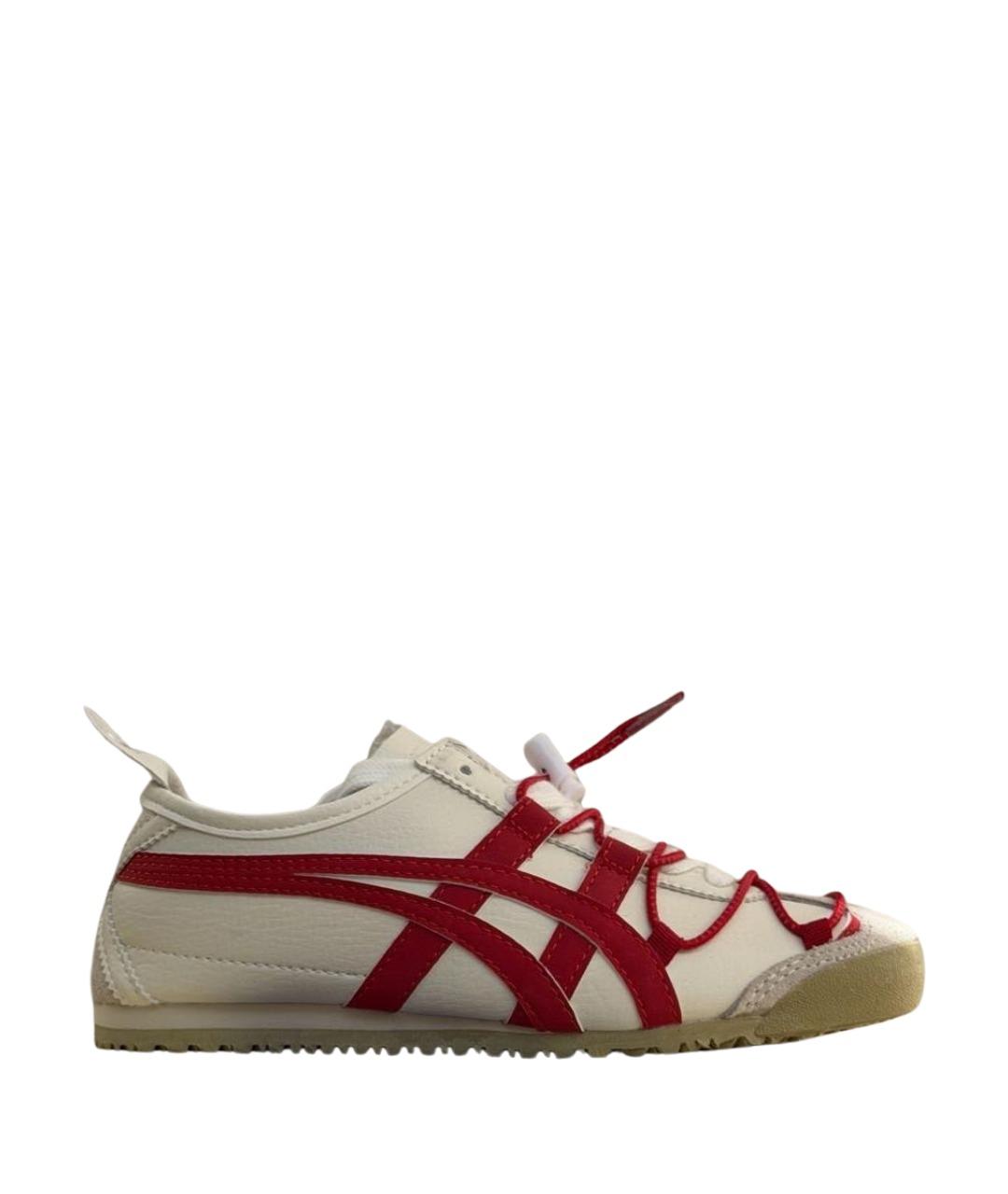 ONITSUKA TIGER Белые кеды из искусственной кожи, фото 1