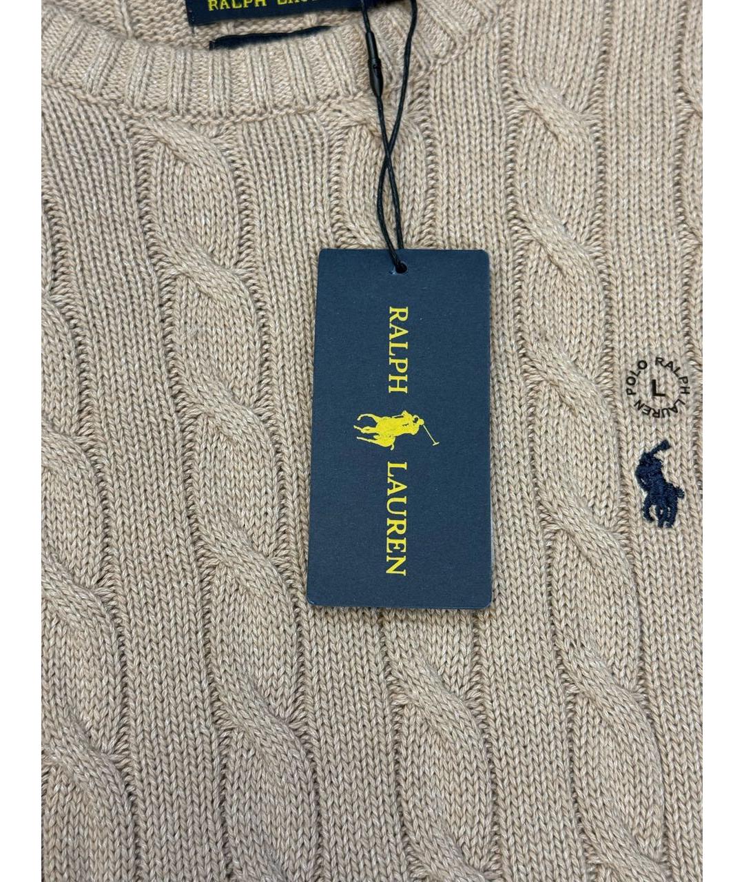 POLO RALPH LAUREN Хлопковый джемпер / свитер, фото 3