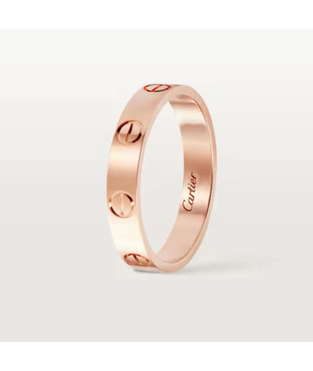 CARTIER Золотое кольцо из розового золота, фото 4