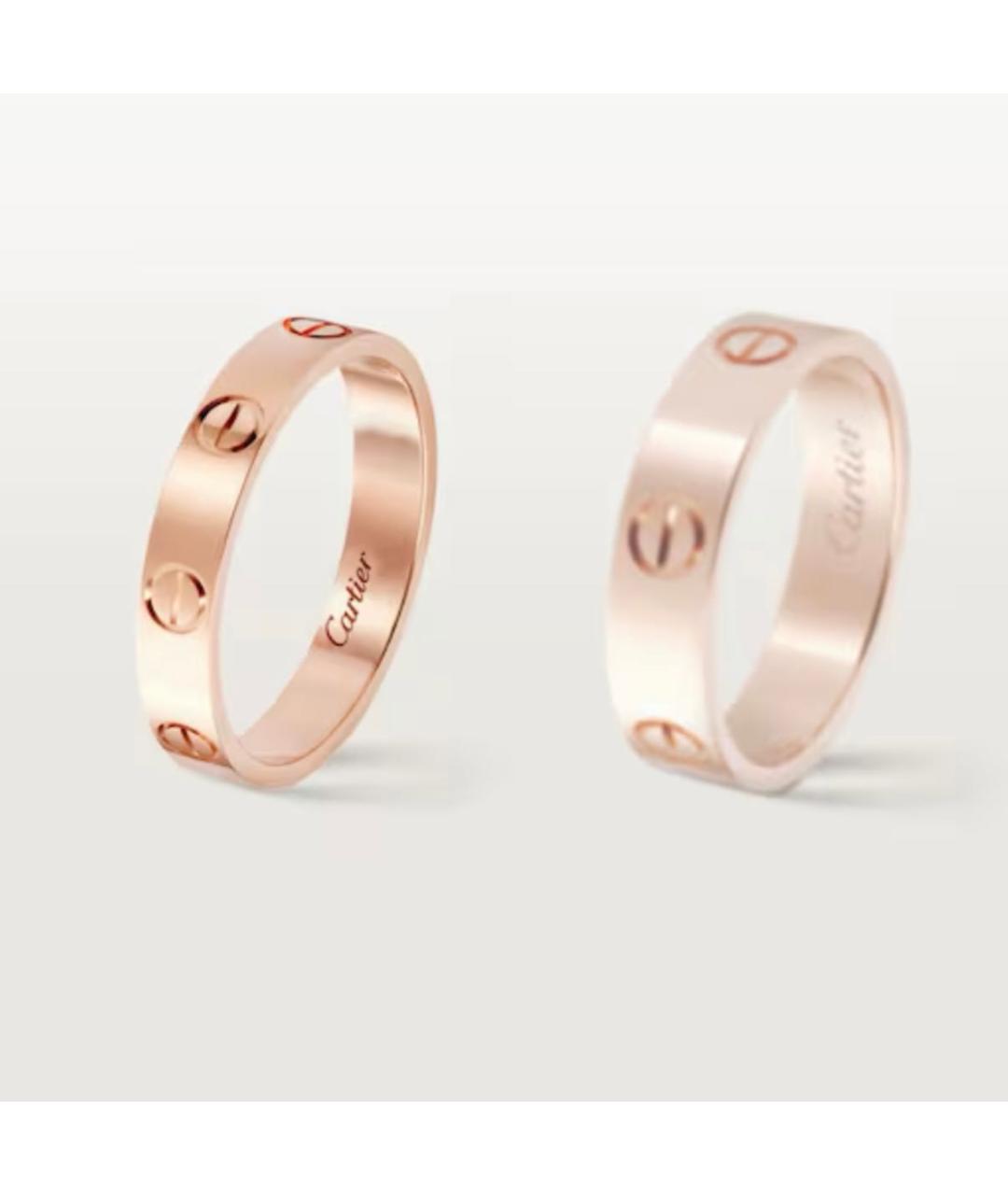 CARTIER Золотое кольцо из розового золота, фото 3