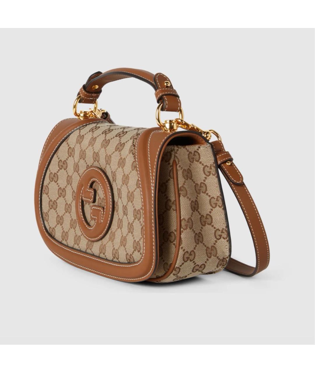 GUCCI Коричневая сумка через плечо, фото 2