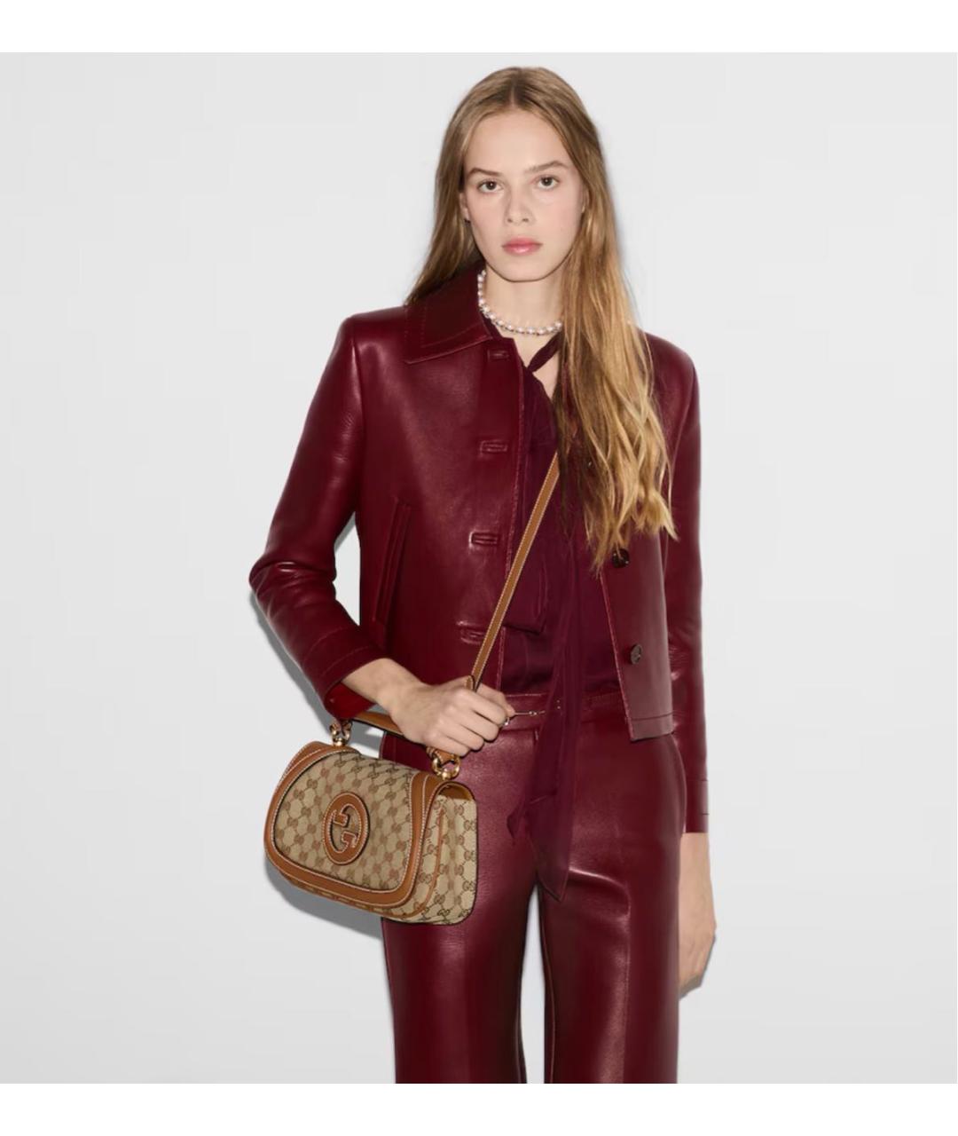 GUCCI Коричневая сумка через плечо, фото 4