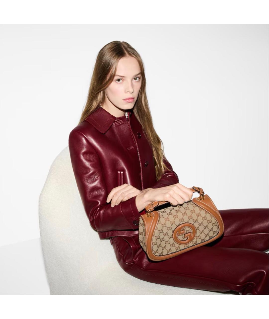 GUCCI Коричневая сумка через плечо, фото 6