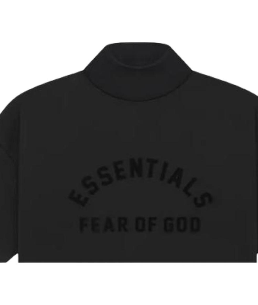 FEAR OF GOD ESSENTIALS Черное повседневное платье, фото 4