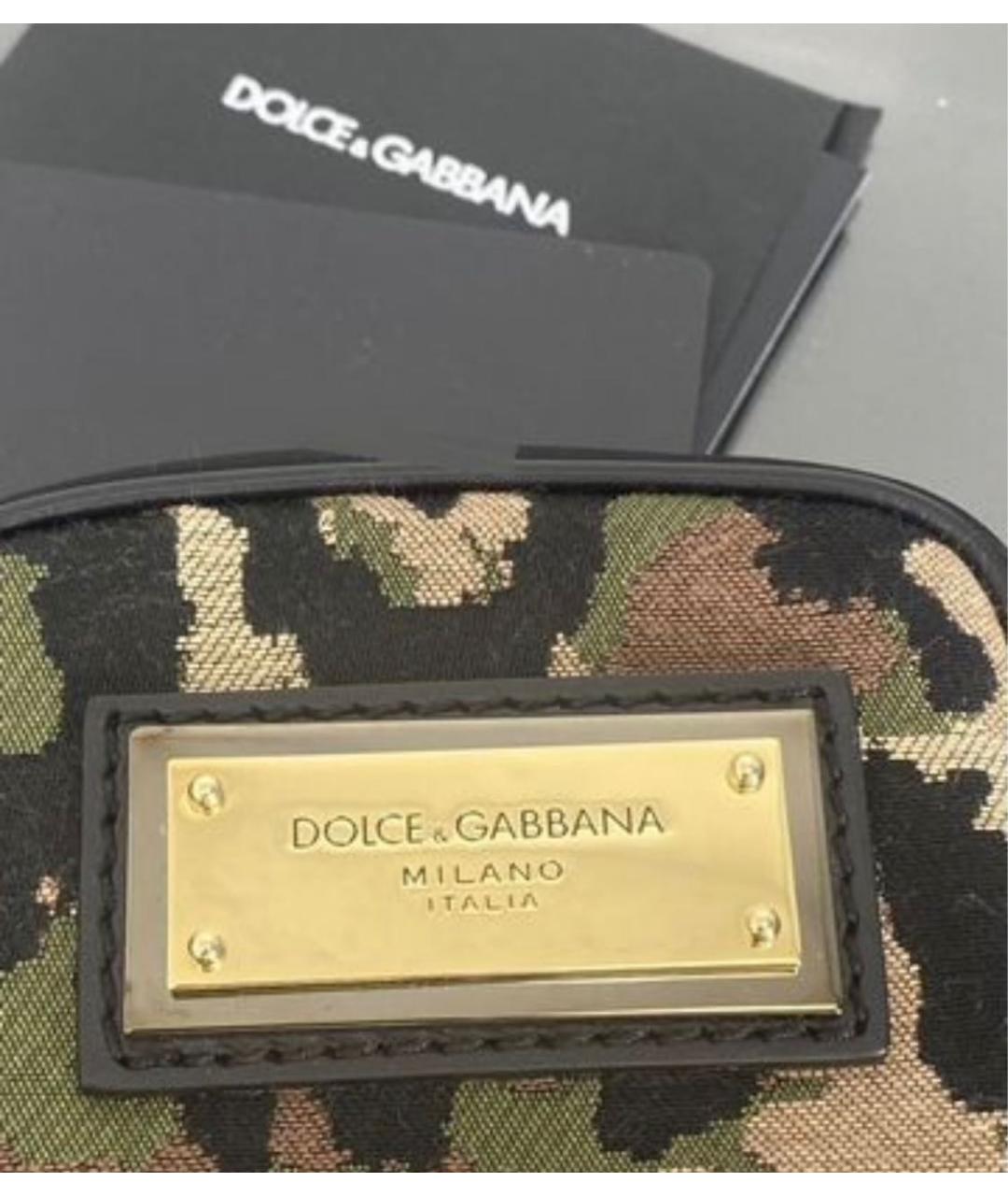 DOLCE&GABBANA Хаки сумка через плечо, фото 5