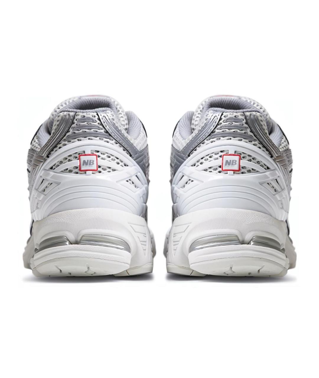 NEW BALANCE Белые текстильные кроссовки, фото 3