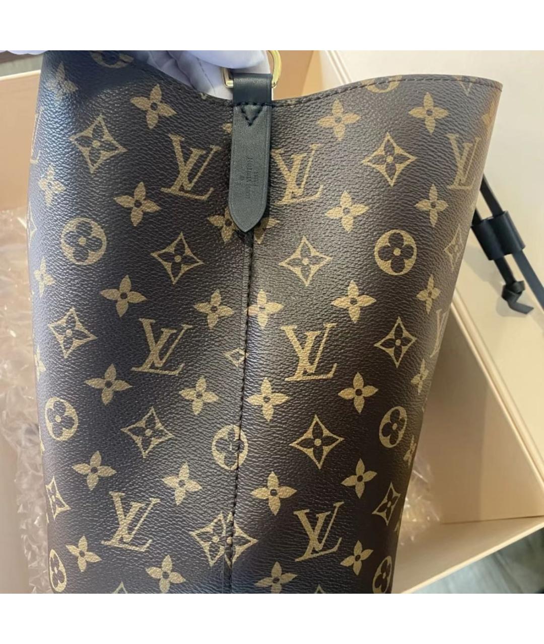 LOUIS VUITTON Коричневая сумка через плечо, фото 3