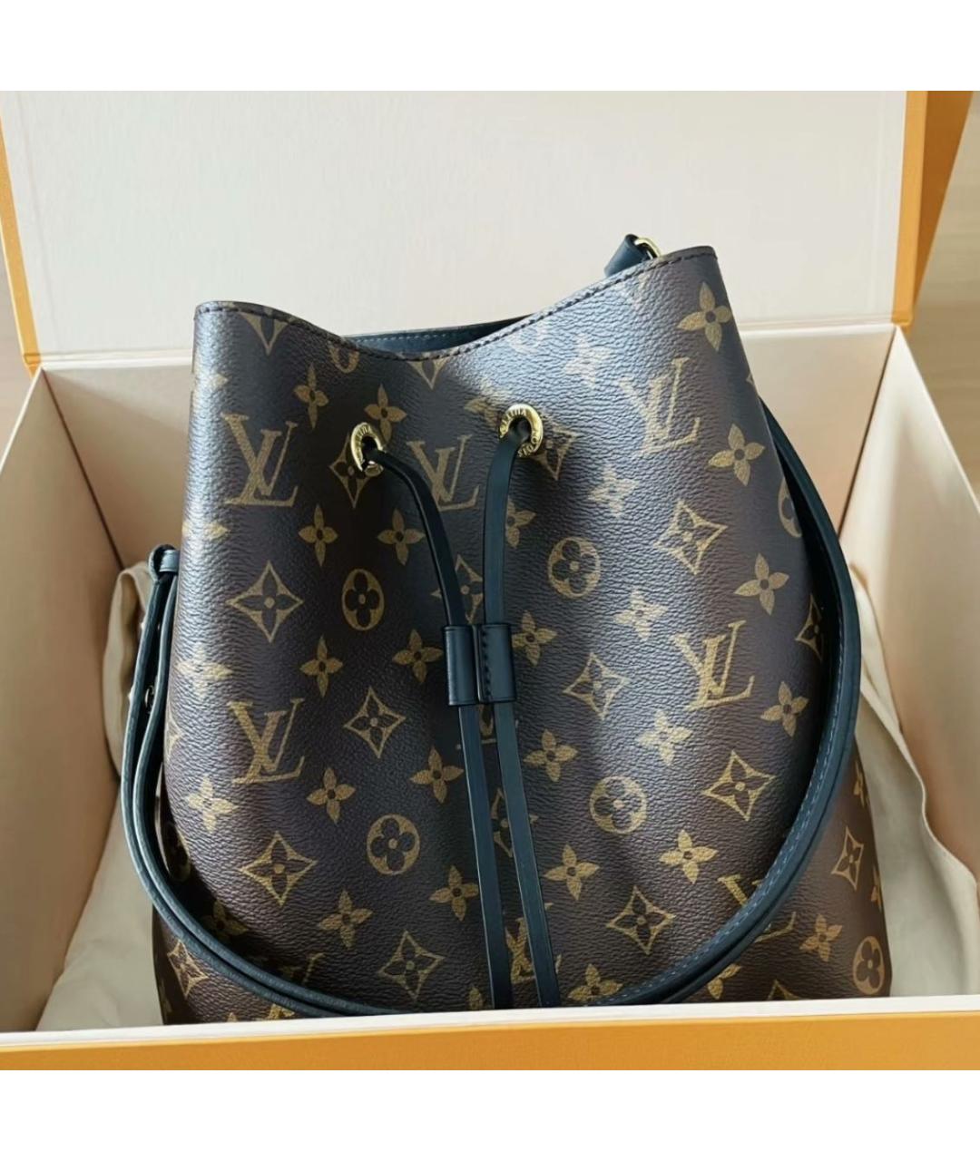 LOUIS VUITTON Коричневая сумка через плечо, фото 2