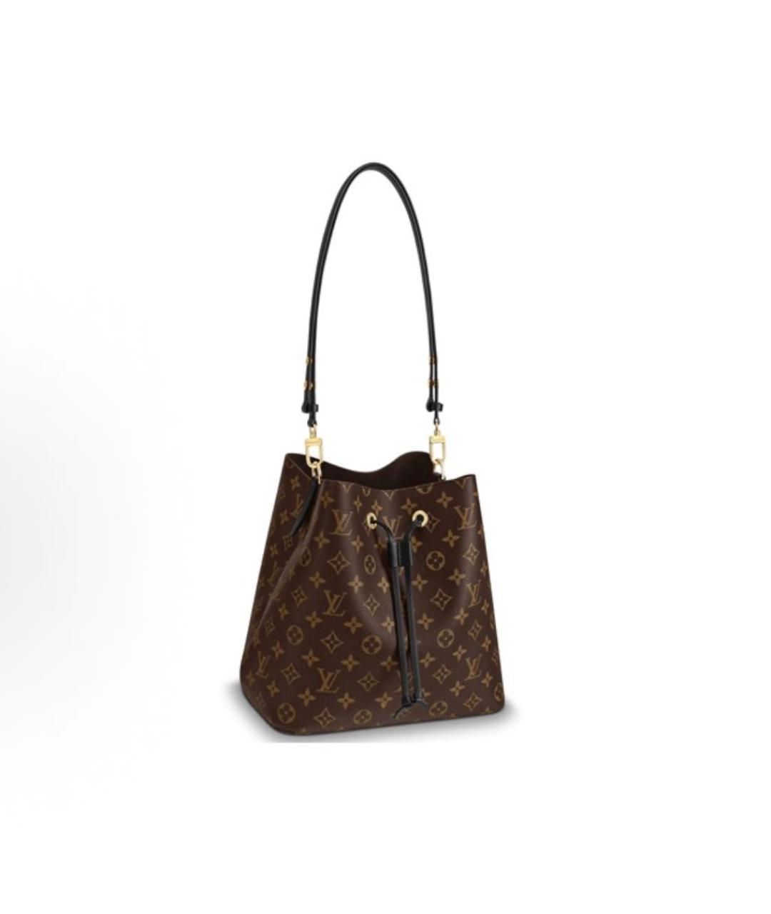 LOUIS VUITTON Коричневая сумка через плечо, фото 5