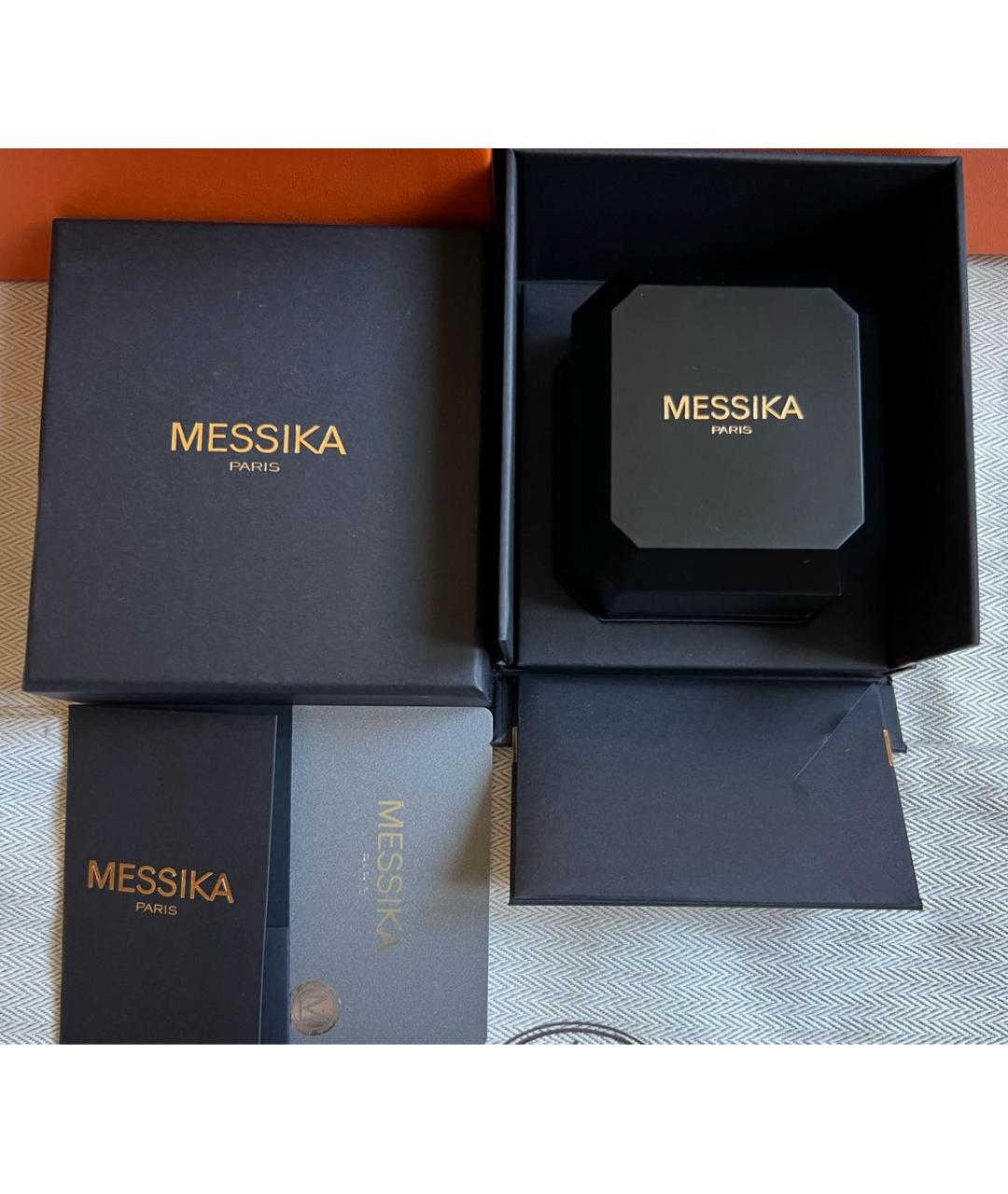 MESSIKA Серебряные серьги из белого золота, фото 4