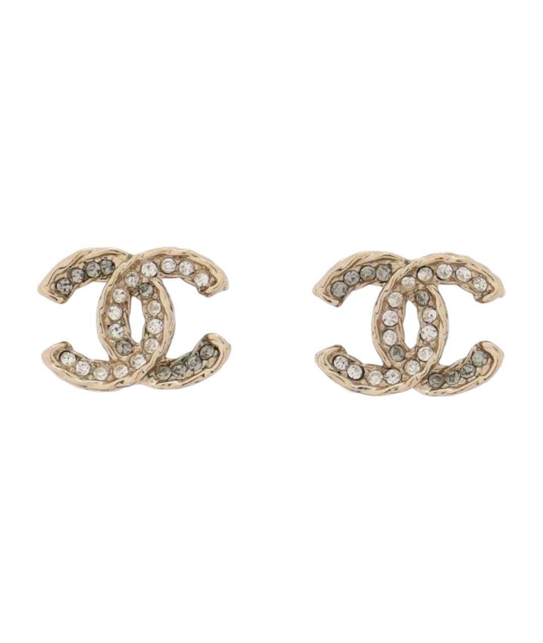 CHANEL Металлические серьги, фото 1
