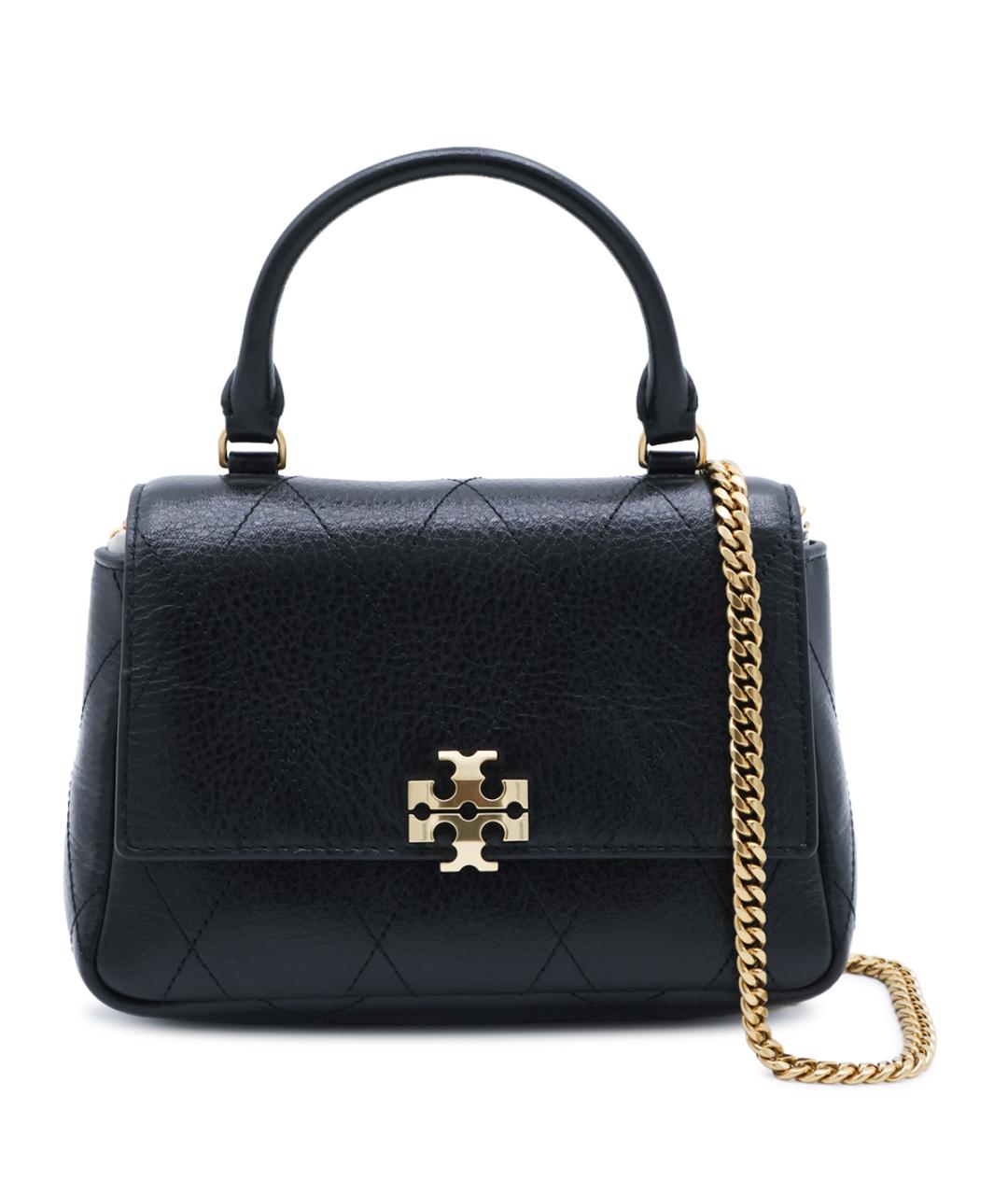 TORY BURCH Черная сумка тоут, фото 1