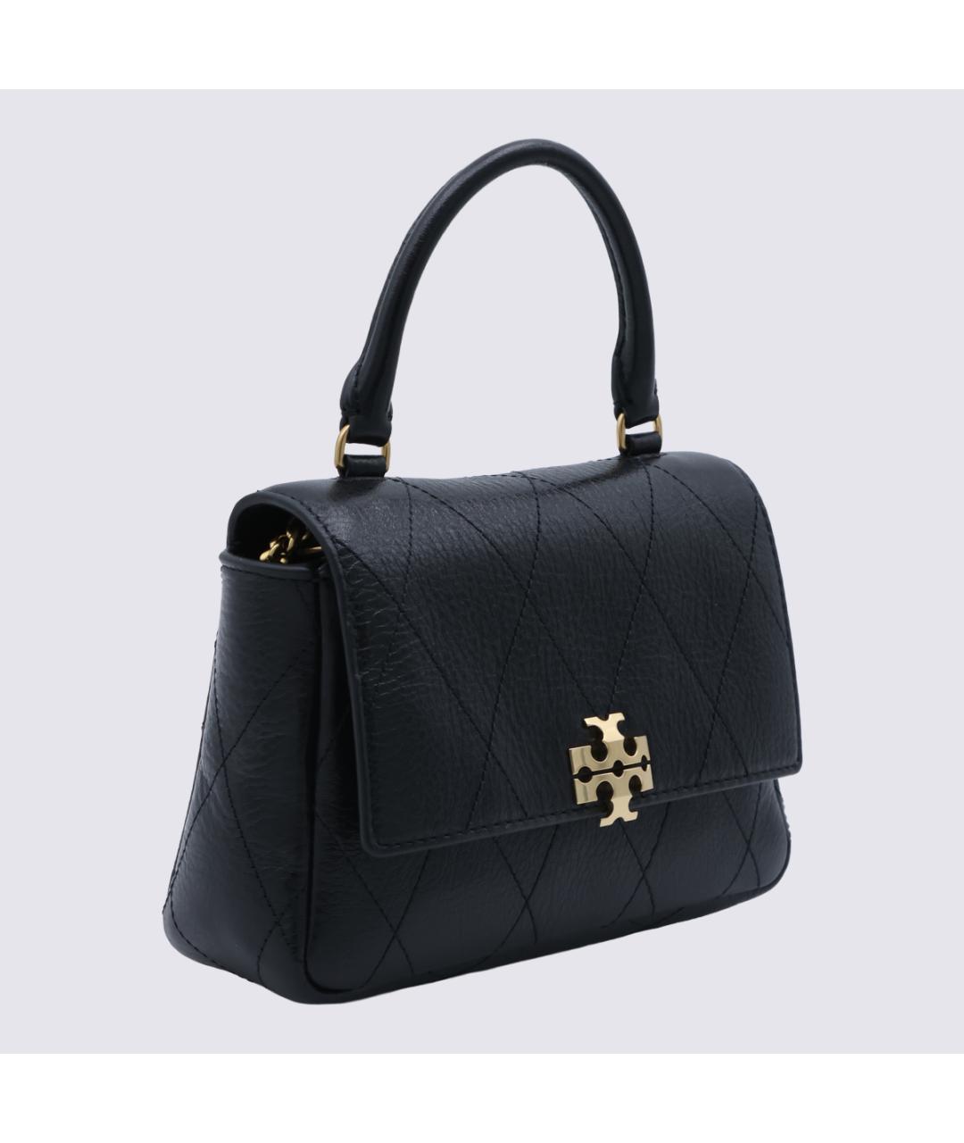 TORY BURCH Черная сумка тоут, фото 4