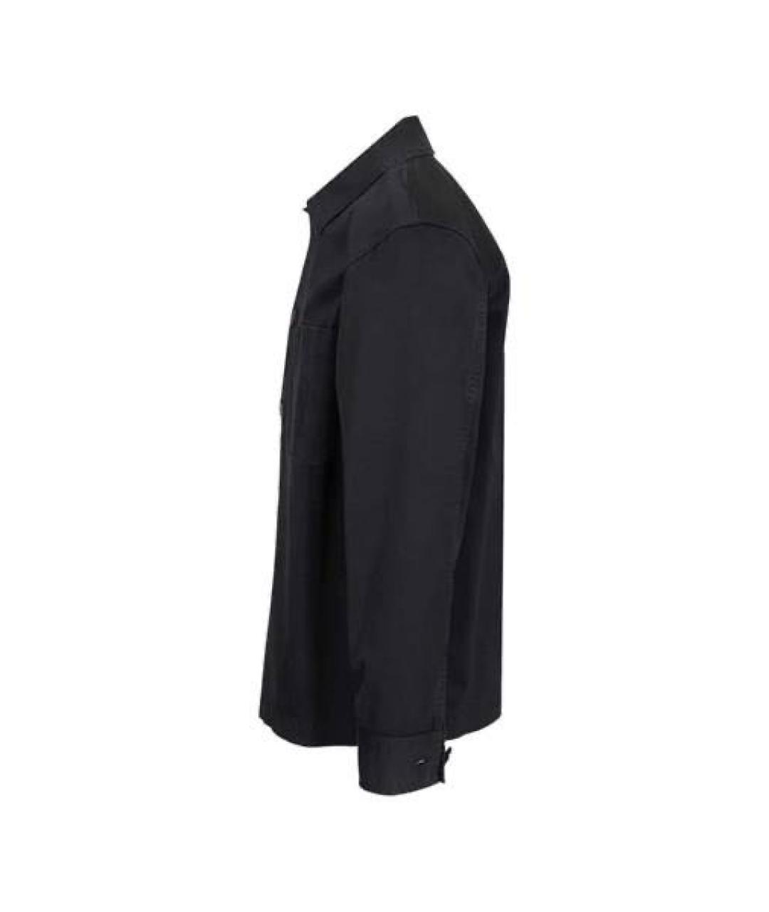 SAINT LAURENT Темно-синяя хлопковая куртка, фото 5