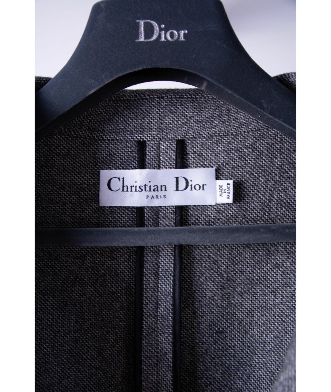 CHRISTIAN DIOR PRE-OWNED Серый шерстяной жакет/пиджак, фото 4