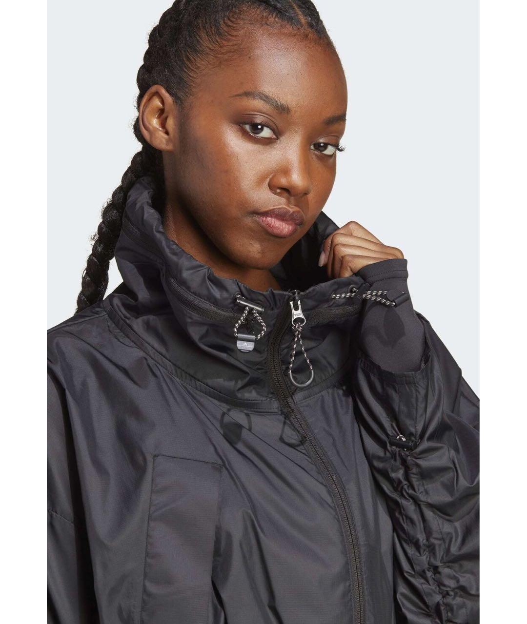 ADIDAS BY STELLA MCCARTNEY Черная парка, фото 4