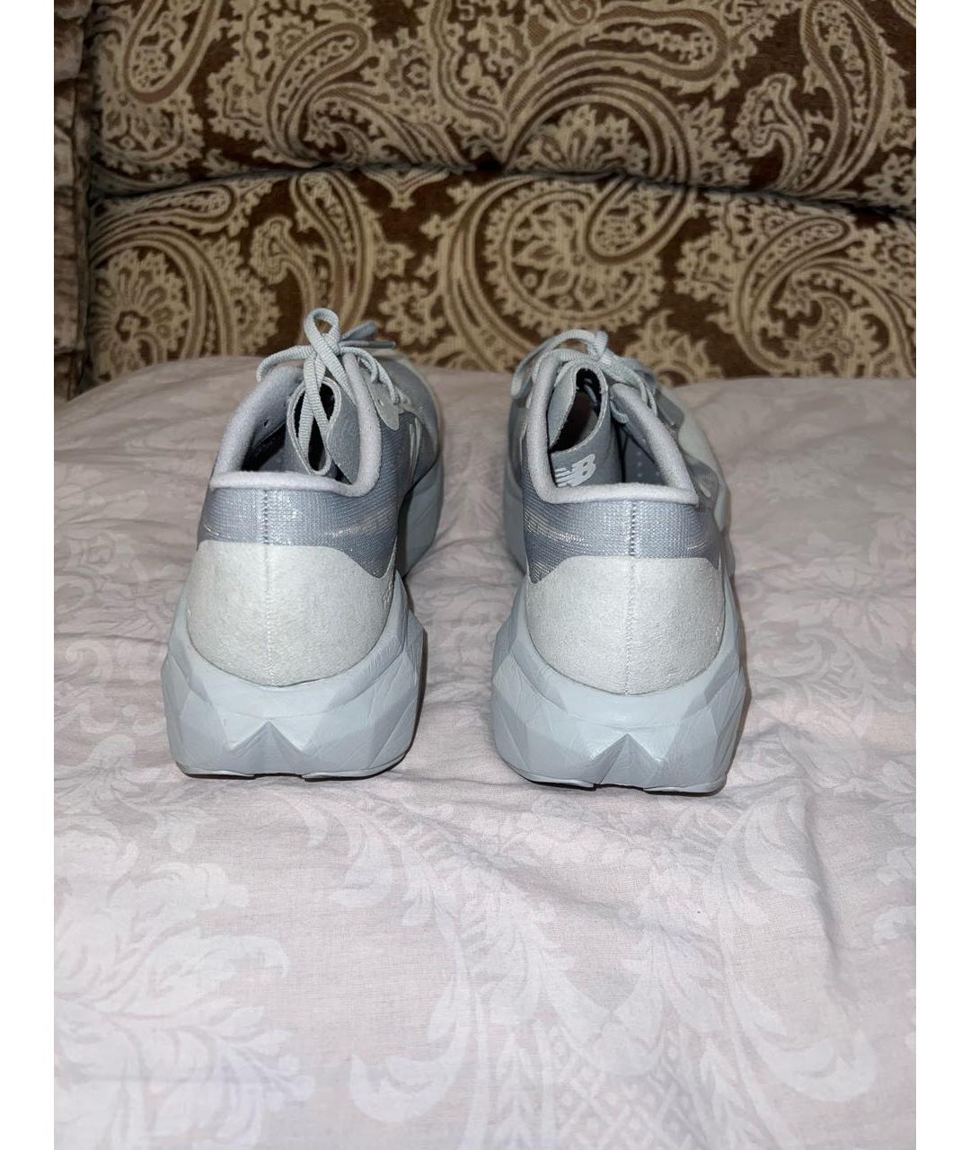 NEW BALANCE Серые текстильные кеды, фото 4