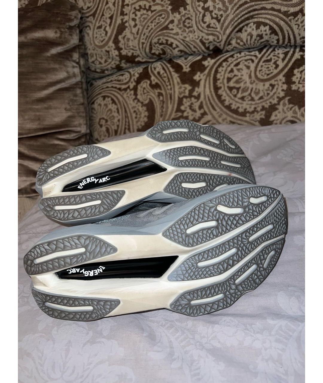 NEW BALANCE Серые текстильные кеды, фото 6