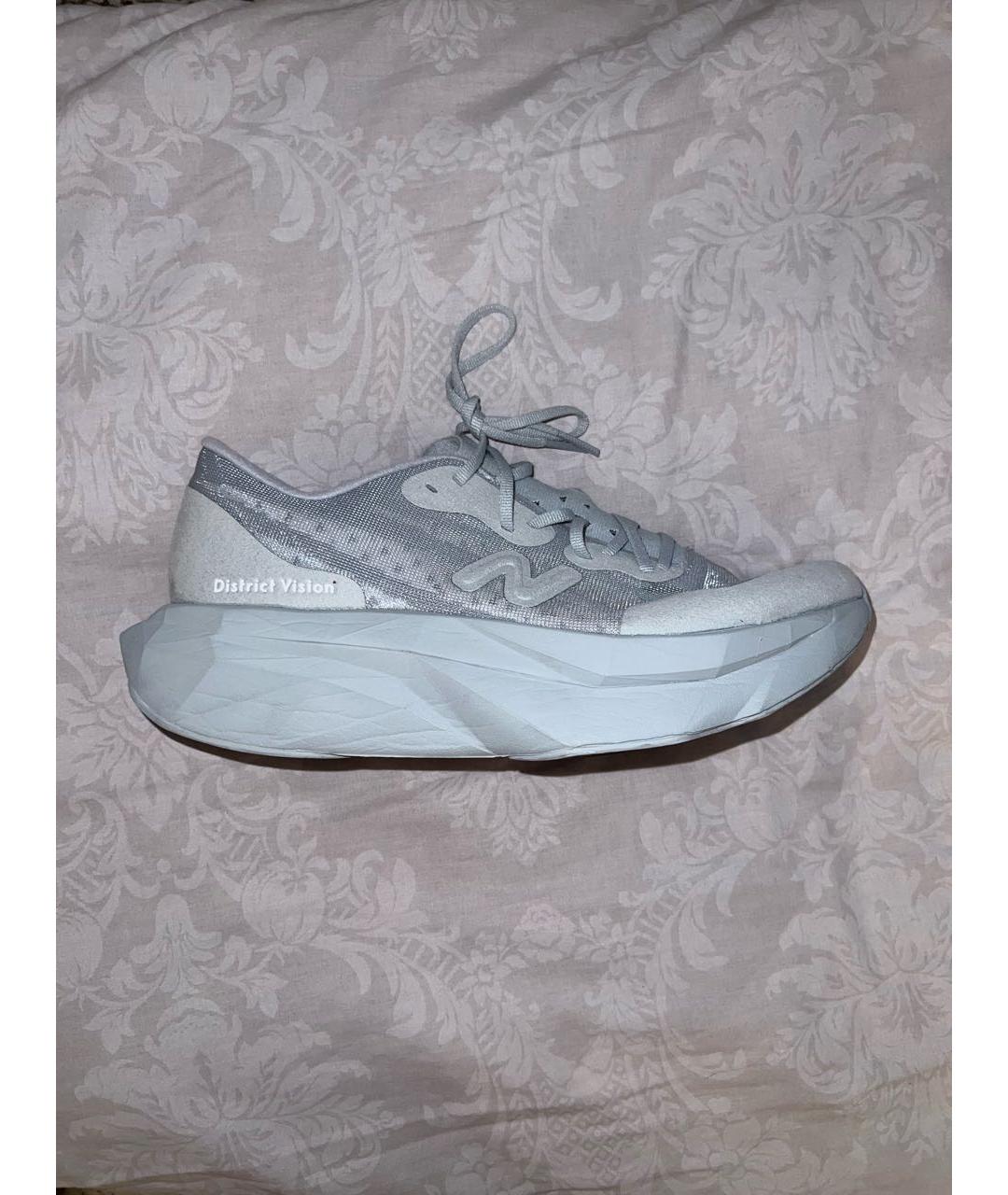 NEW BALANCE Серые текстильные кеды, фото 8