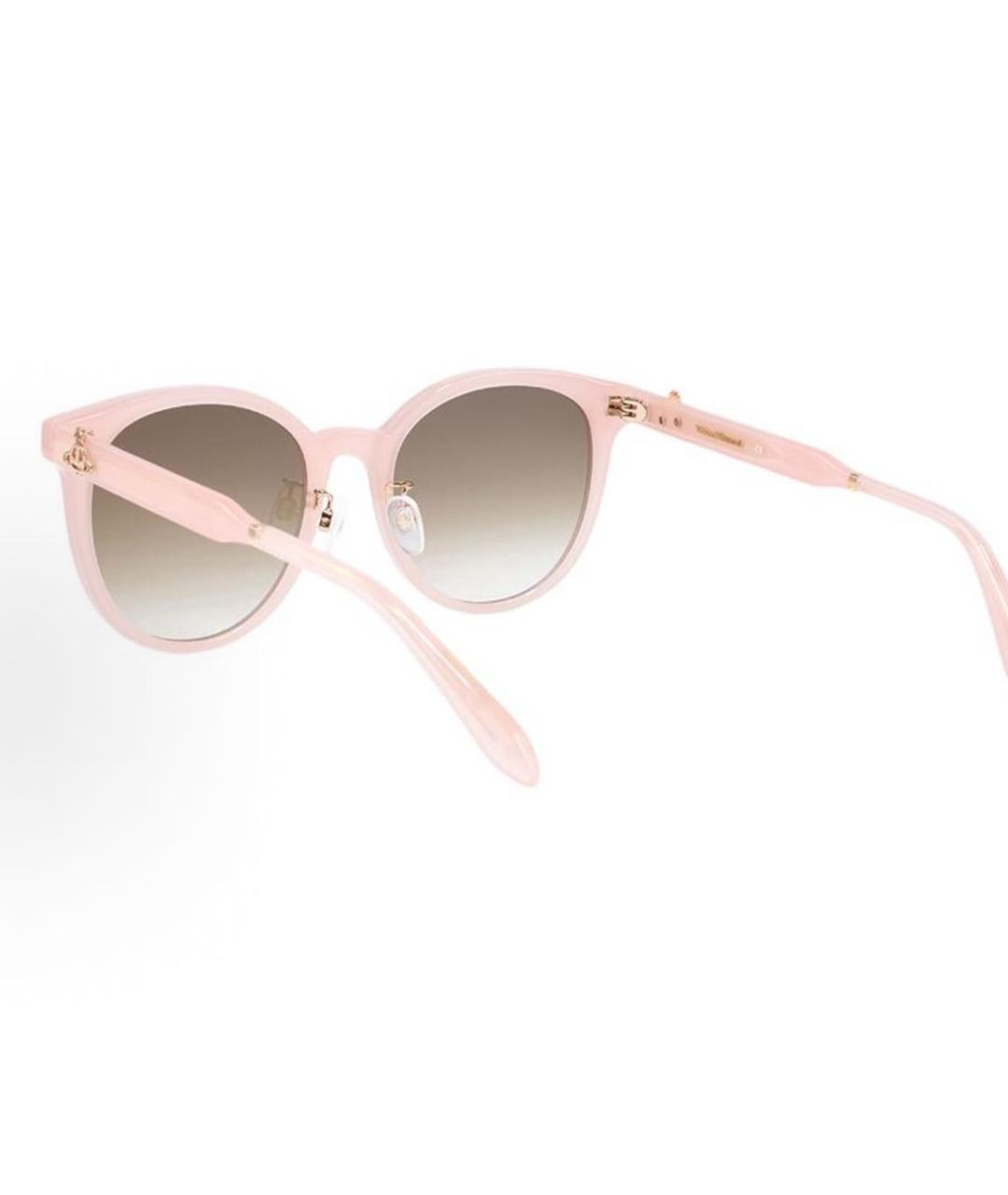 VIVIENNE WESTWOOD Розовые солнцезащитные очки, фото 5