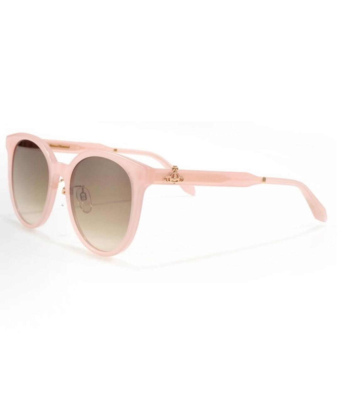 VIVIENNE WESTWOOD Розовые солнцезащитные очки, фото 2