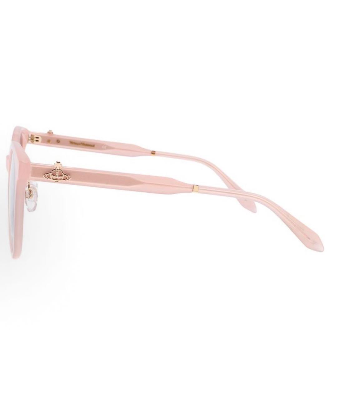 VIVIENNE WESTWOOD Розовые солнцезащитные очки, фото 3