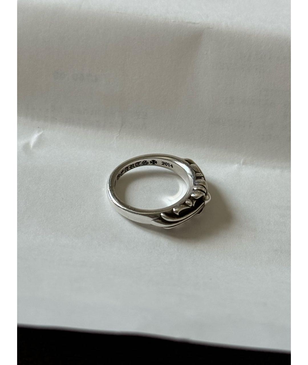 CHROME HEARTS Серебряное серебряное кольцо, фото 7