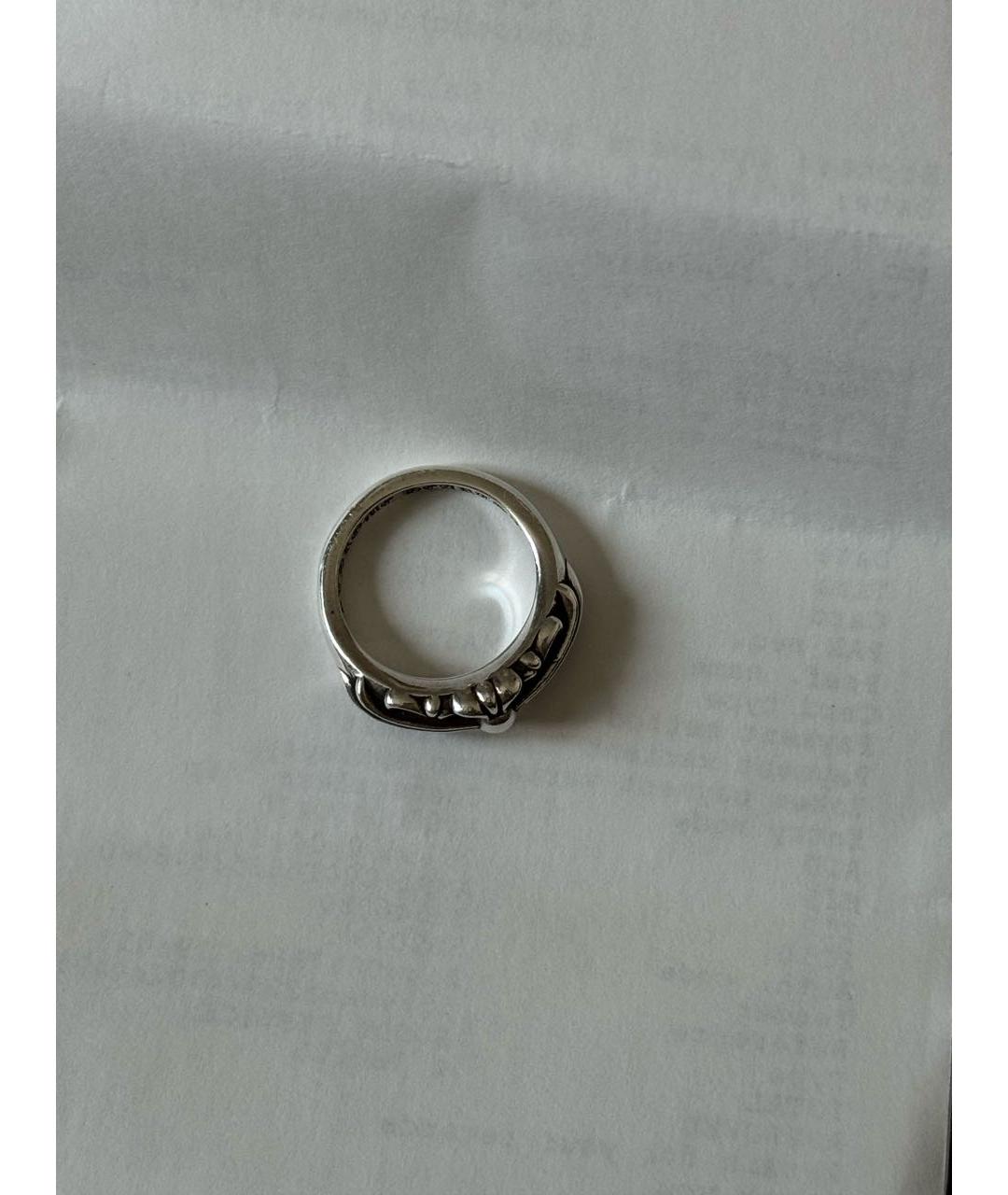 CHROME HEARTS Серебряное серебряное кольцо, фото 6