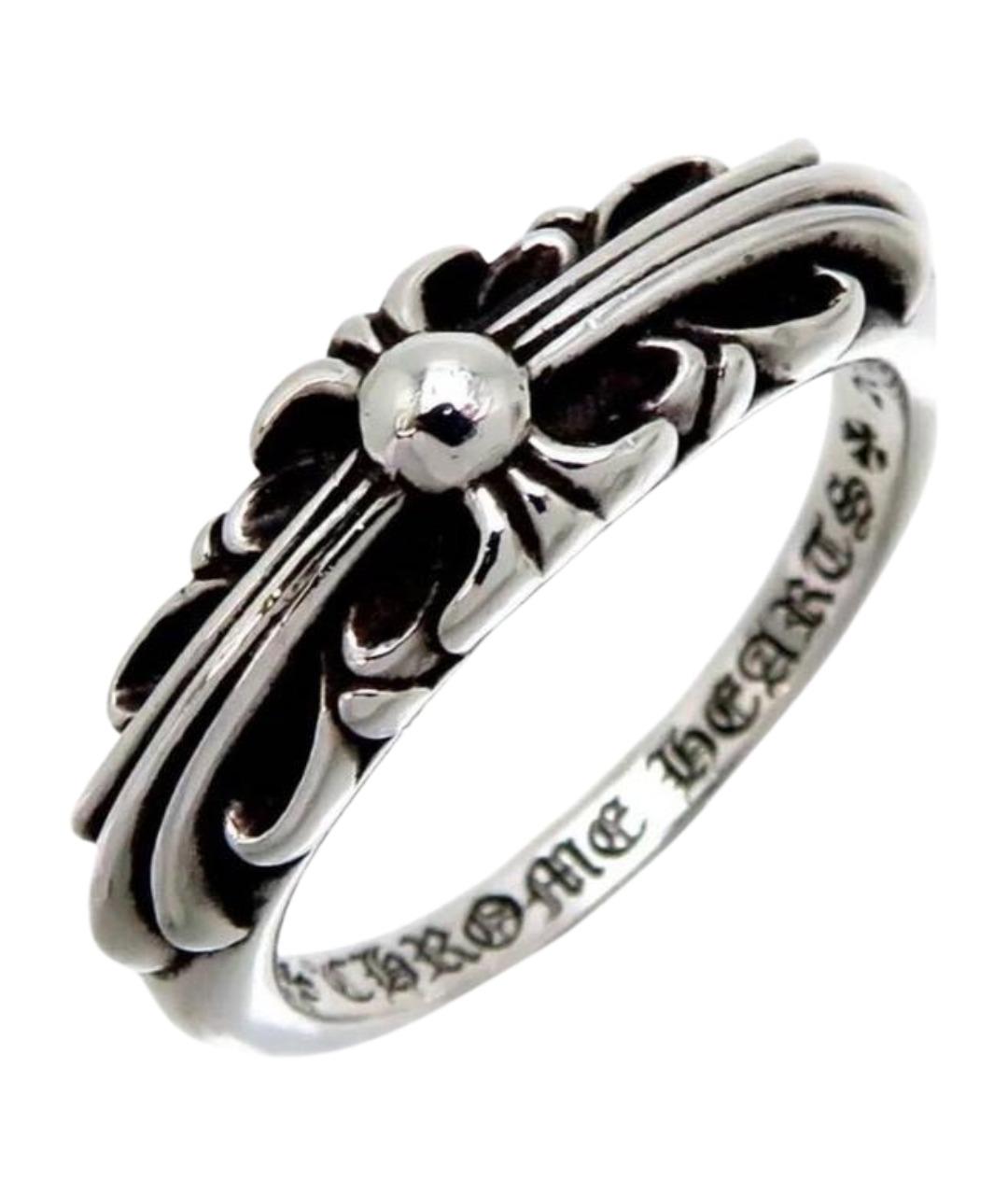 CHROME HEARTS Серебряное серебряное кольцо, фото 1