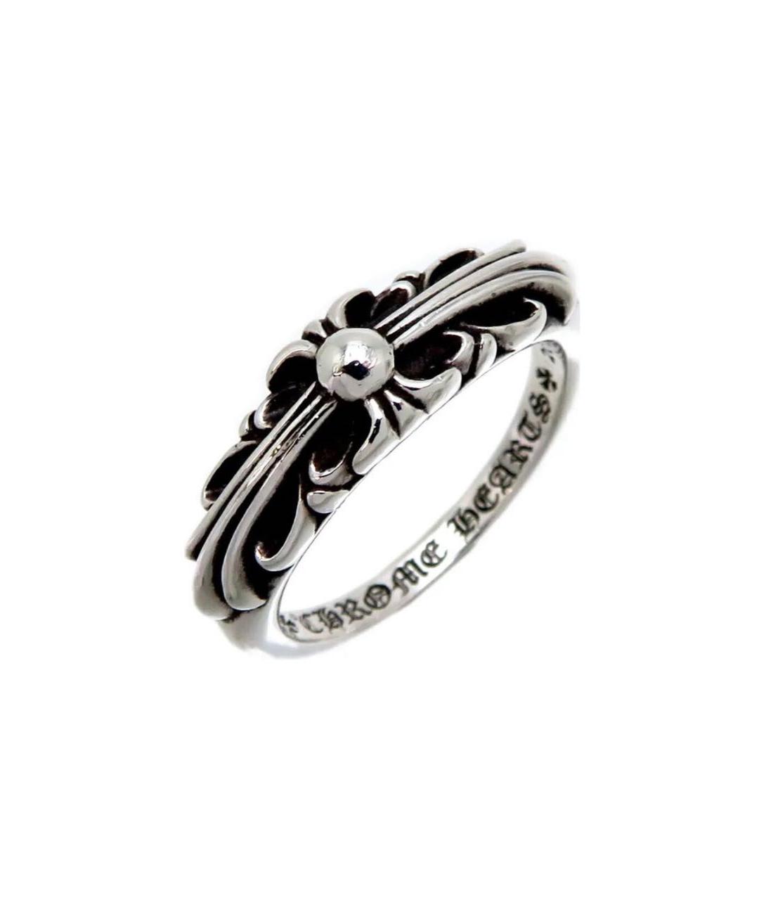 CHROME HEARTS Серебряное серебряное кольцо, фото 8