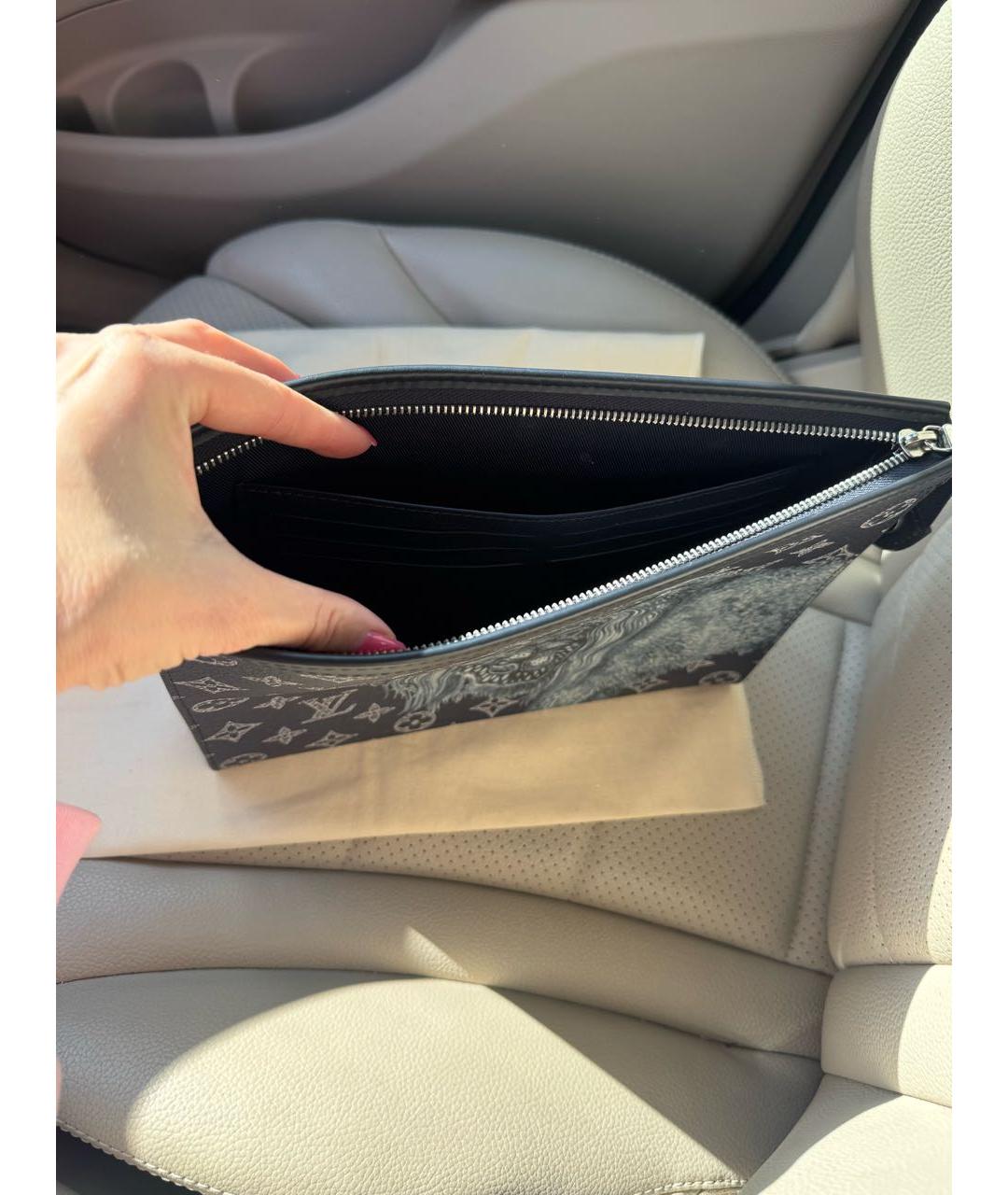 LOUIS VUITTON Мульти кожаная папка для документов, фото 2