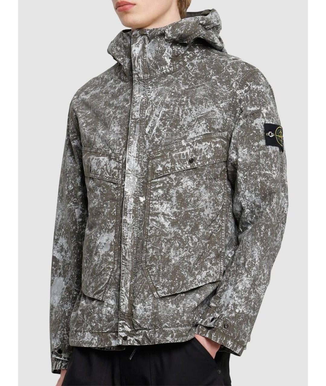 STONE ISLAND Хаки куртка, фото 7