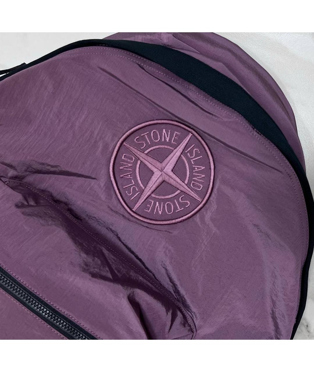 STONE ISLAND Фиолетовый рюкзак, фото 2